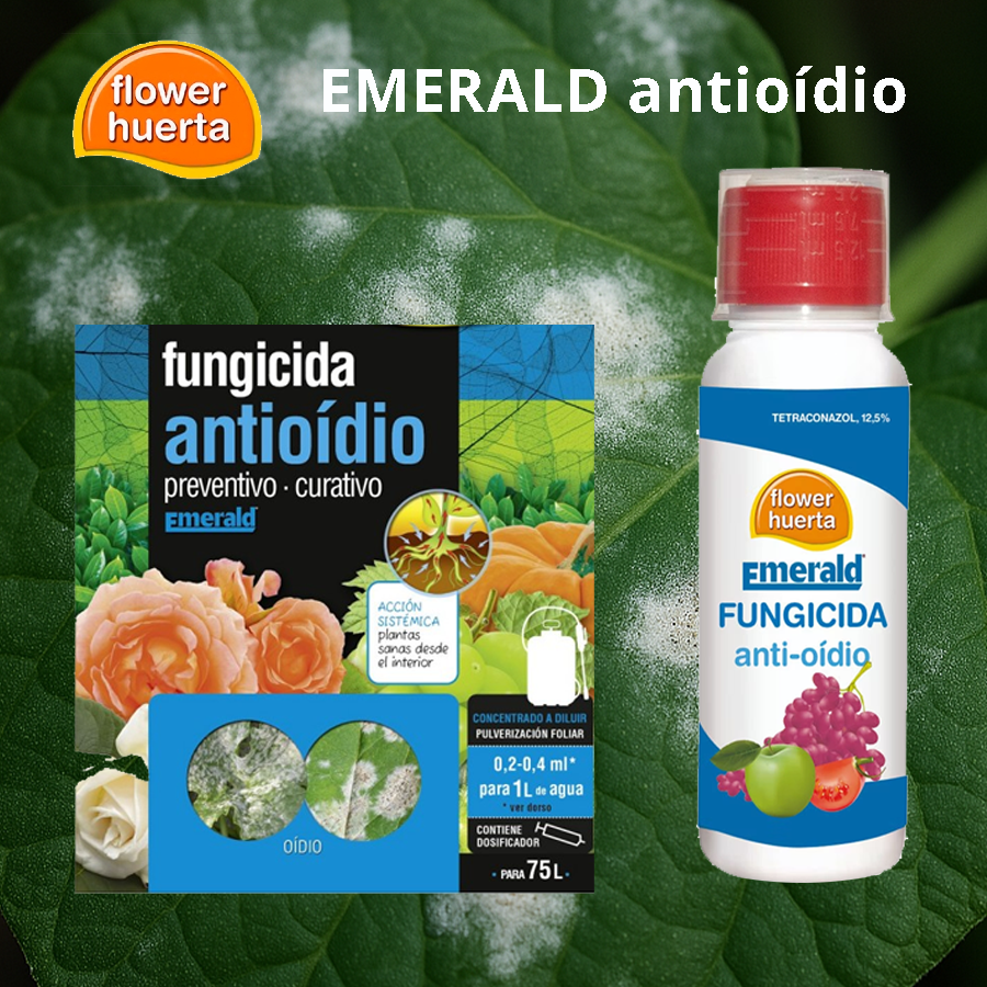 Antioídio EMERALD Fungicida sistémico Flower 10 cc - Imagen 2