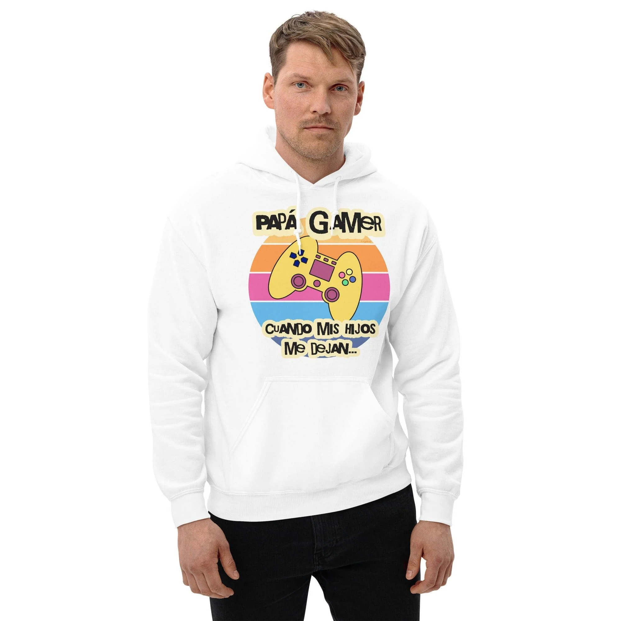 Sudadera hombre Papa Gamer - Imagen 3
