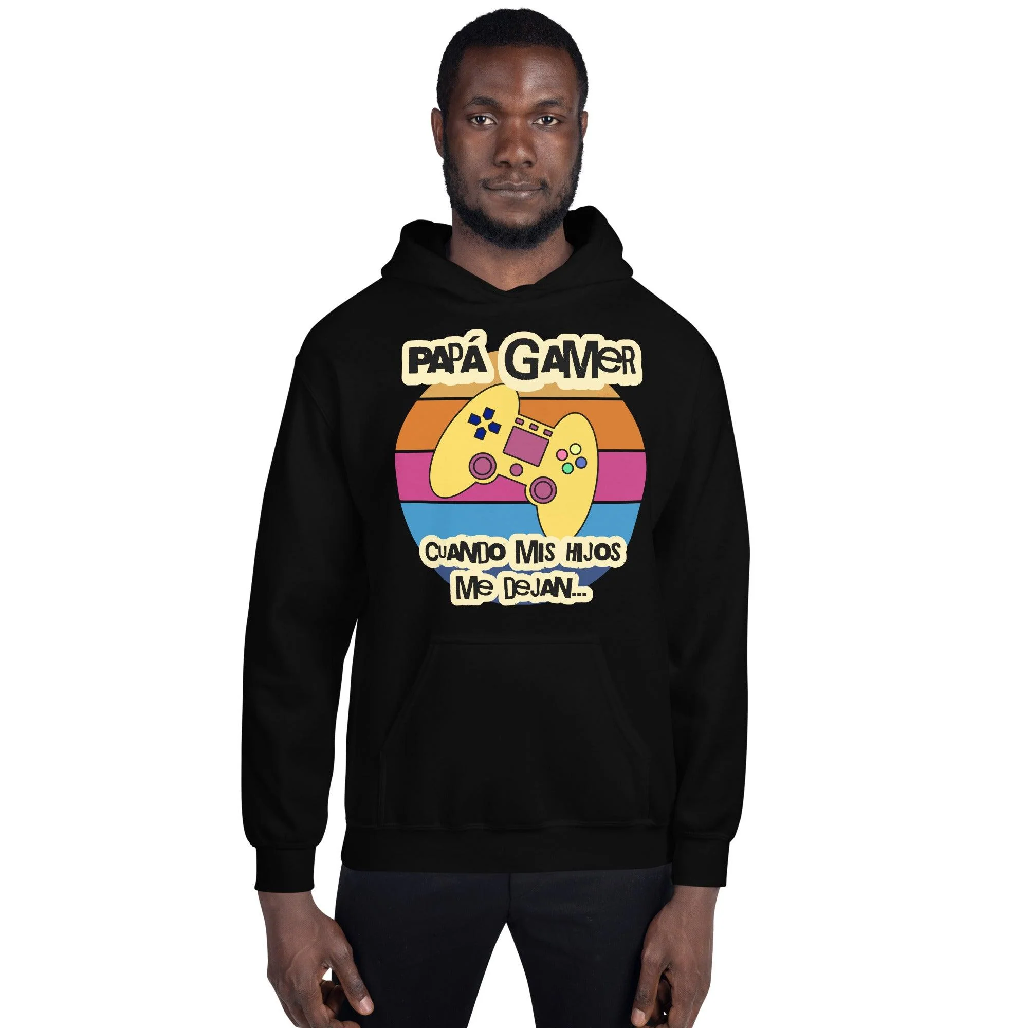 Sudadera hombre Papa Gamer - Imagen 2