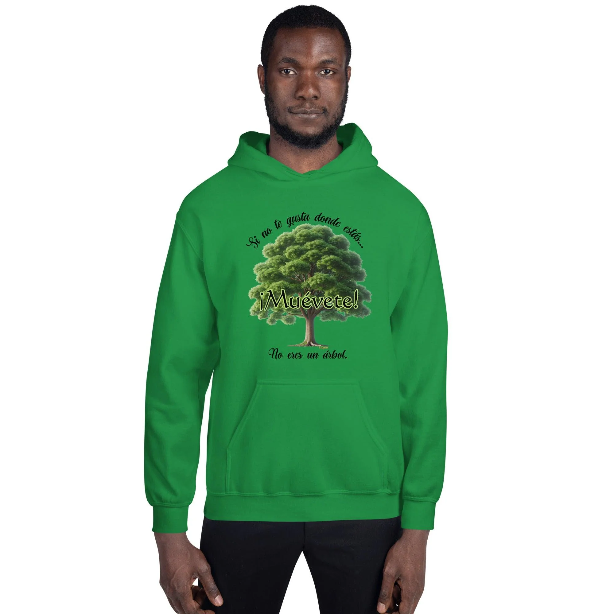 Sudadera unisex No eres un arbol - Imagen 2